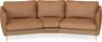 Madison - 3-sits soffa svängd, 90 cm - Orange