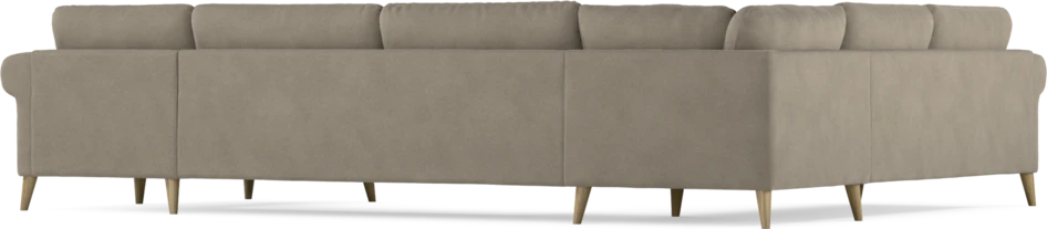 Bridge - Hörnsoffa, 2+3-sits med schäslong höger - Beige