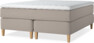 Delux Exclusive - Kontinentalsäng, dubbelsäng med bäddmadrass - Beige