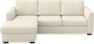Friday - 3-sits soffa med schäslong vänster - Beige