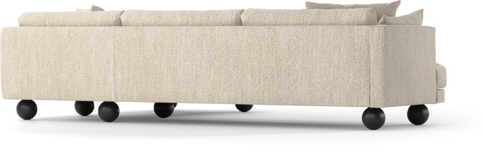 Harper - 3-sits soffa med divan höger - Beige