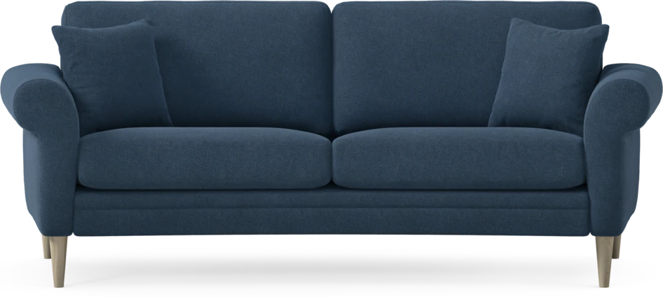 Eden - 2,5-sits soffa svängd - Blå