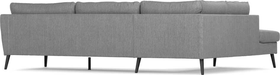County - 2,5-sits soffa med divan vänster - Grå