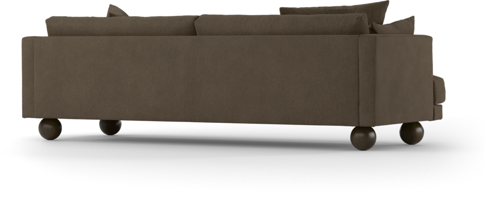 Harper - 4-sits soffa - Brun