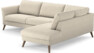 Bridge - 3-sits soffa med divan höger - Beige