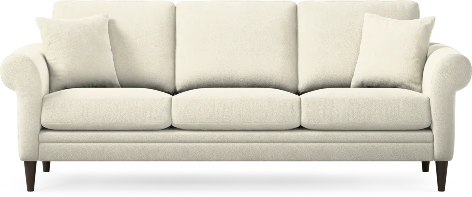 Eden - 3-sits soffa - Vit