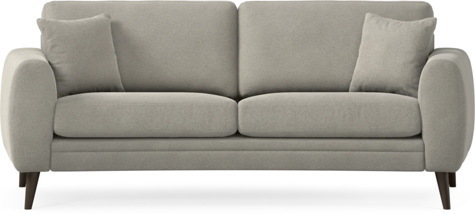 Eden - 2,5-sits soffa svängd - Grå