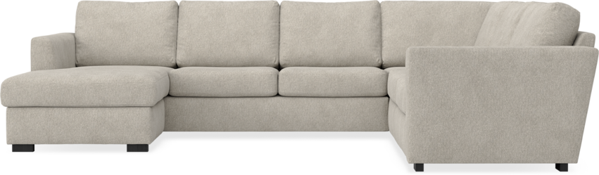 Friday - Hörnsoffa, 3+2-sits med schäslong vänster - Beige