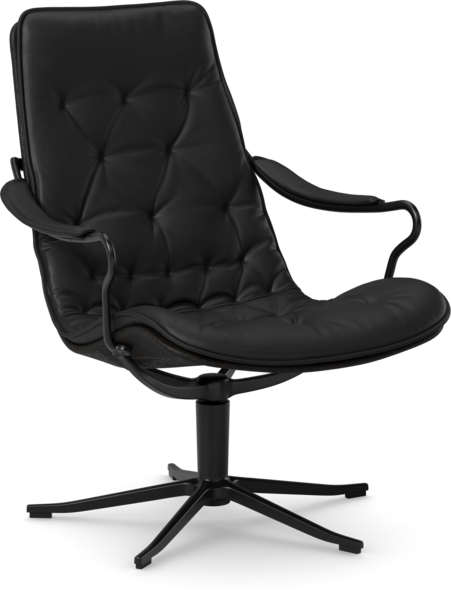 Moore - Fåtölj låg rygg - Brun