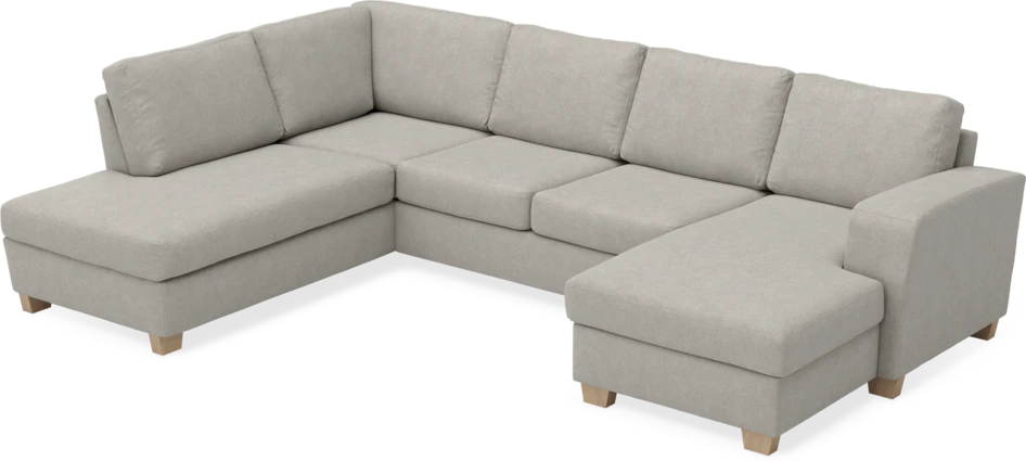 Friday - 3-sits soffa med divan vänster och schäslong höger - Beige