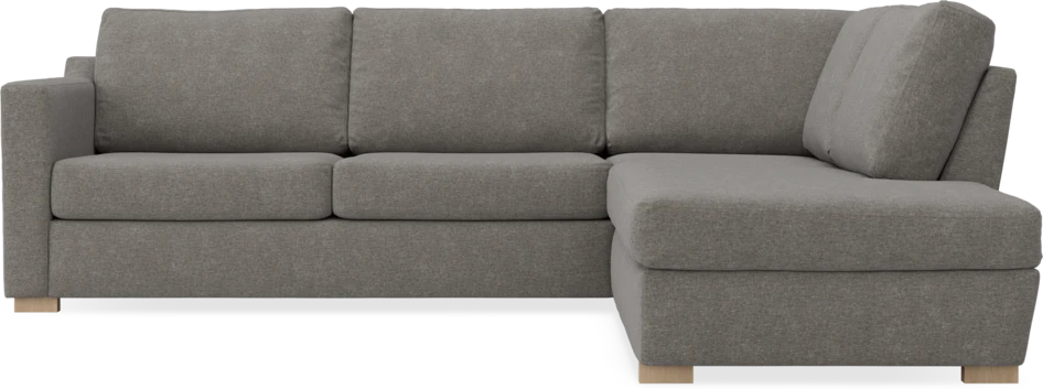 Friday - 2,5-sits soffa med divan höger - Grå