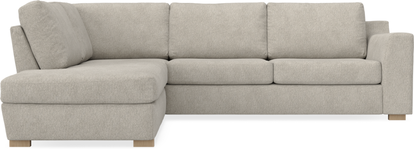Friday - 2,5-sits soffa med divan vänster - Beige