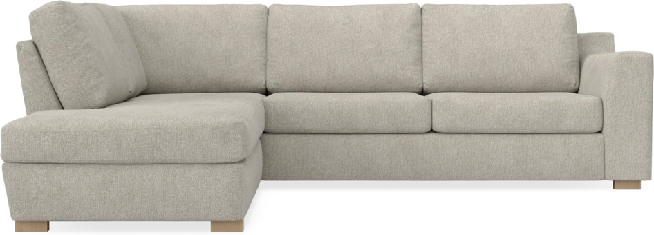 Friday - 2,5-sits soffa med divan vänster - Beige
