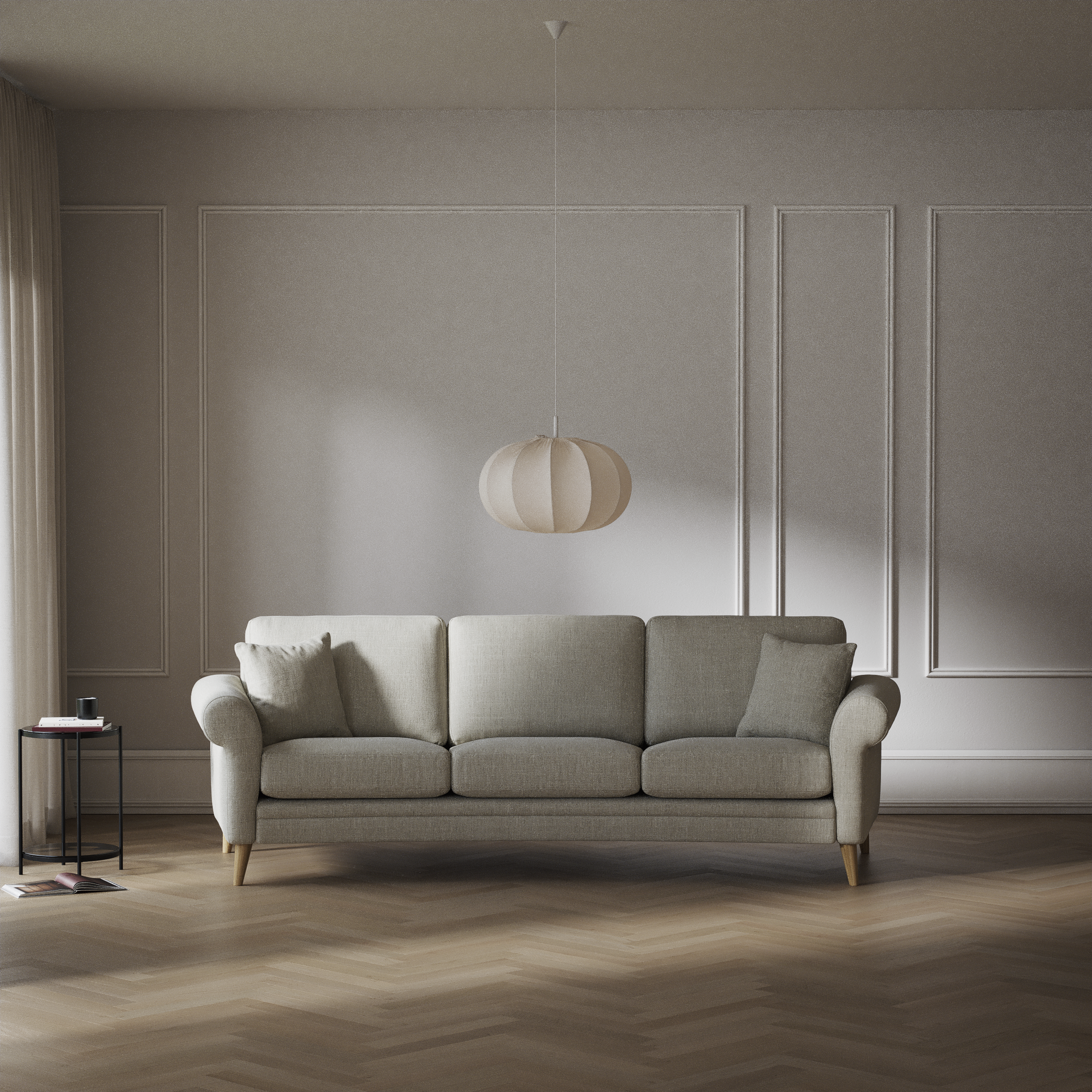 Eden - 3-sits soffa svängd - inspiration