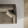 Eden - 2,5-sits svängd - Beige