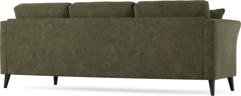 Eden - 3-sits soffa svängd - Grön