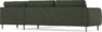 Bridge - Hörnsoffa, 3+3-sits - Grön