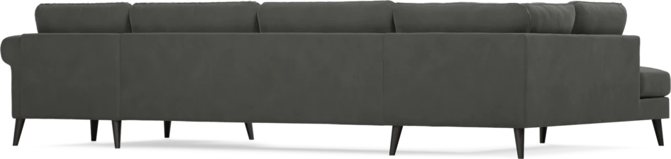Bridge - 3-sits soffa med divan vänster och schäslong höger - Grå