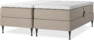 Delux Dream - Ställbar säng, dubbelsäng med bäddmadrass - Beige