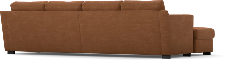 Friday - 2-sits soffa med två schäslonger - Orange