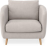 Madison Lux - Fåtölj, 70 cm - Grå