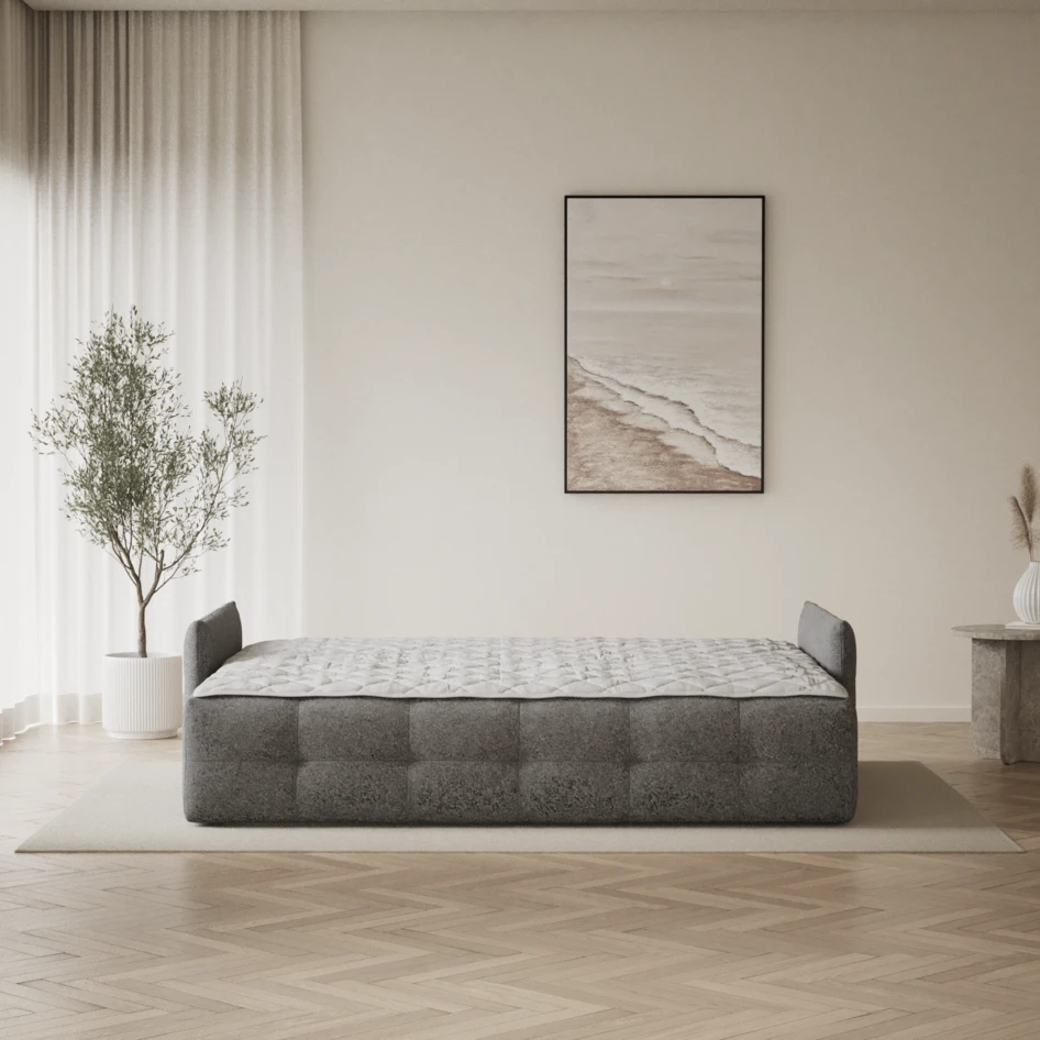 Bella - Bäddsoffa 3-sits - Grå