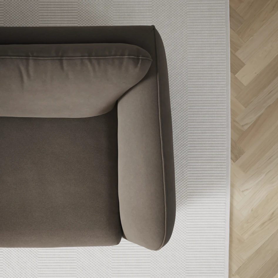 Madison - 2-sits soffa med divan vänster och schäslong höger - Beige