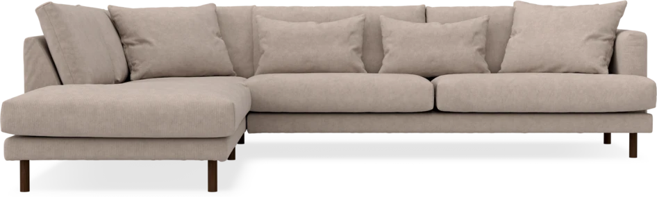 Harper - 3-sits soffa med divan vänster - Beige
