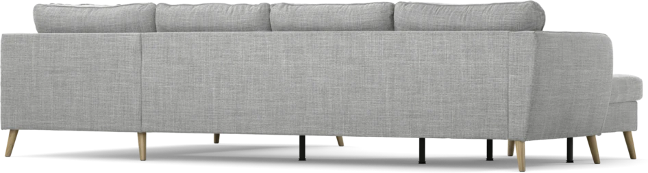 County - 3-sits soffa med schäslong vänster och divan höger - Grå