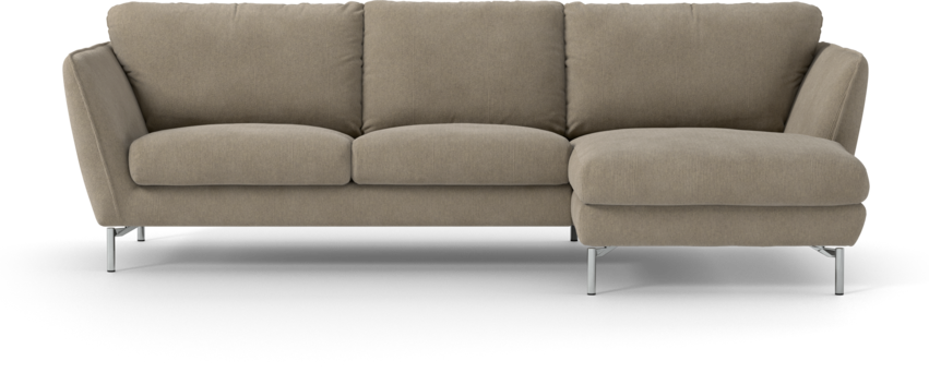 Madison - 2-sits soffa med schäslong höger - Beige