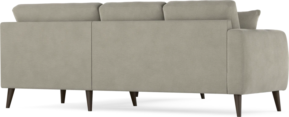 Eden - Hörnsoffa, 2+2-sits - Brun