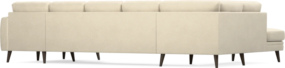 Eden - 3-sits soffa med divan vänster och schäslong höger - Beige