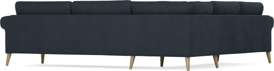 Bridge - Hörnsoffa, 2+3-sits - Blå