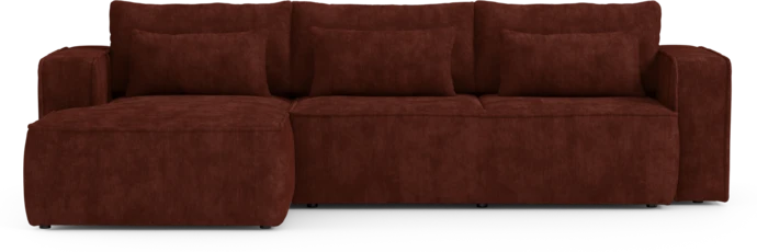 Ide, Bäddsoffa 3-sits med schäslong vänster