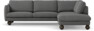 Madison Lux - 3-sits soffa med divan höger - Grå