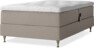 Delux Dream - Ställbar säng, enkelsäng med bäddmadrass - Beige