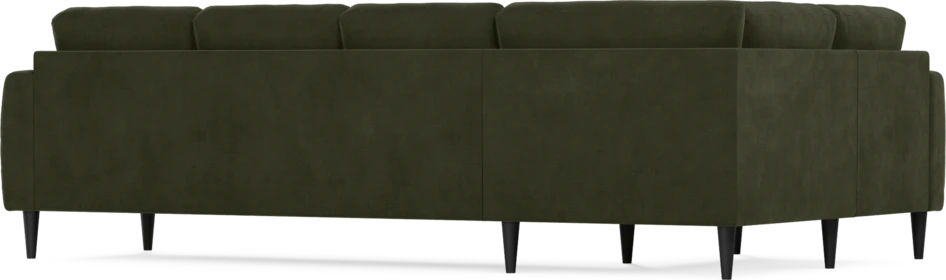 Eden - Hörnsoffa, 1+3-sits - Grön