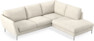 Madison Lux - 2-sits soffa med divan höger - Vit
