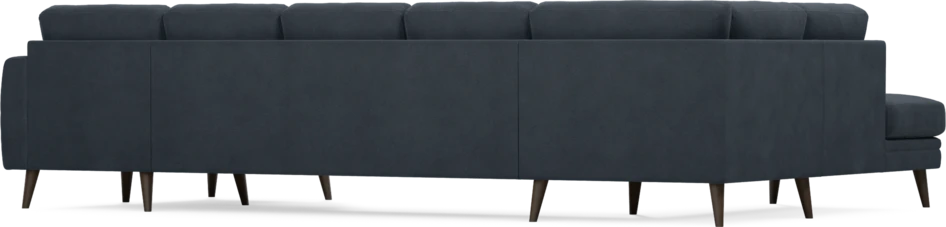 Eden - 3-sits soffa med divan vänster och schäslong höger - Blå