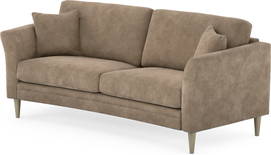Eden - 2,5-sits soffa svängd - Beige