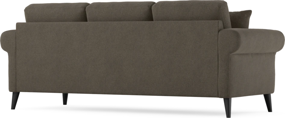Eden - 3-sits soffa - Brun