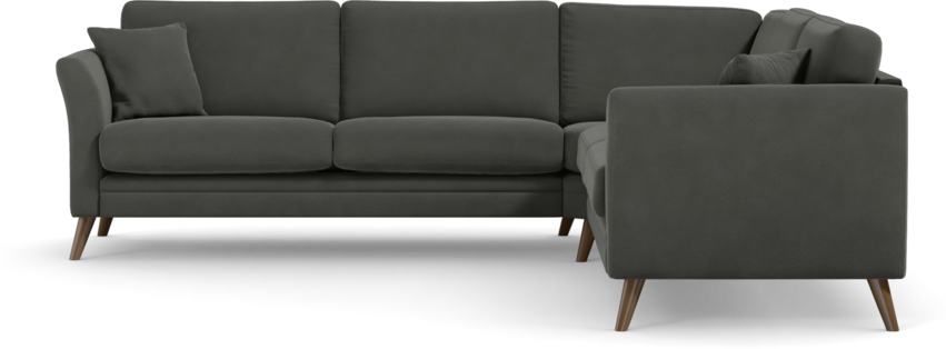 Eden - Hörnsoffa 2,5+2,5 - Grå