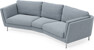 Madison - 3-sits soffa svängd, 90 cm - Blå