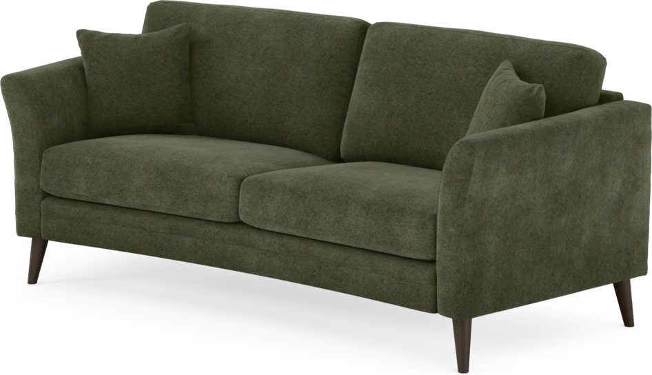 Eden - 2,5-sits soffa svängd - Grön