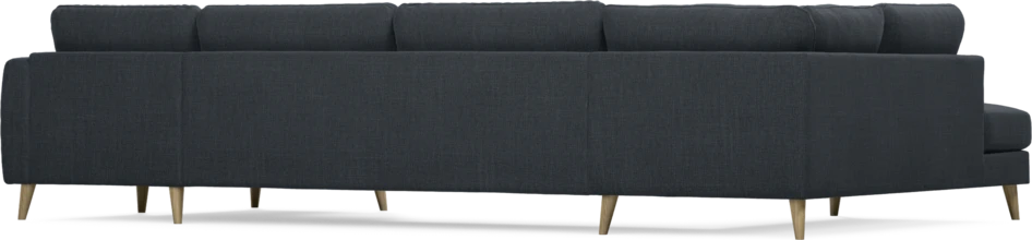 Bridge - 3-sits soffa med divan vänster och schäslong höger - Blå