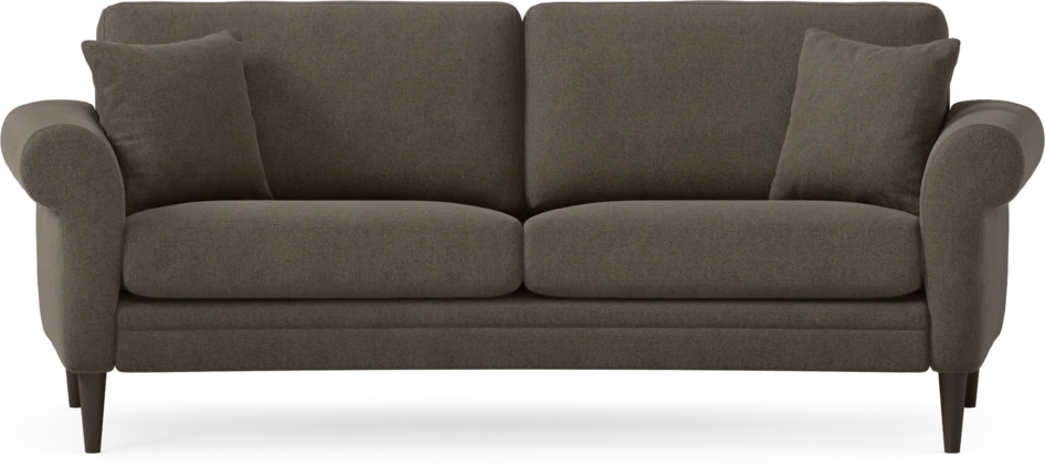 Eden - 2,5-sits soffa svängd - Brun