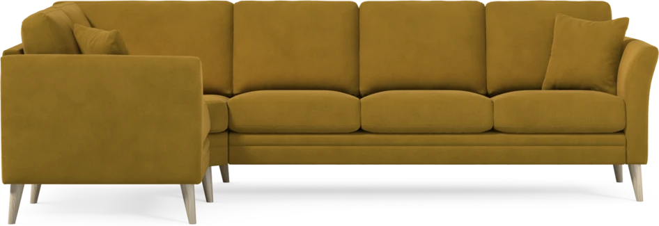 Eden - Hörnsoffa, 1+3-sits - Gul