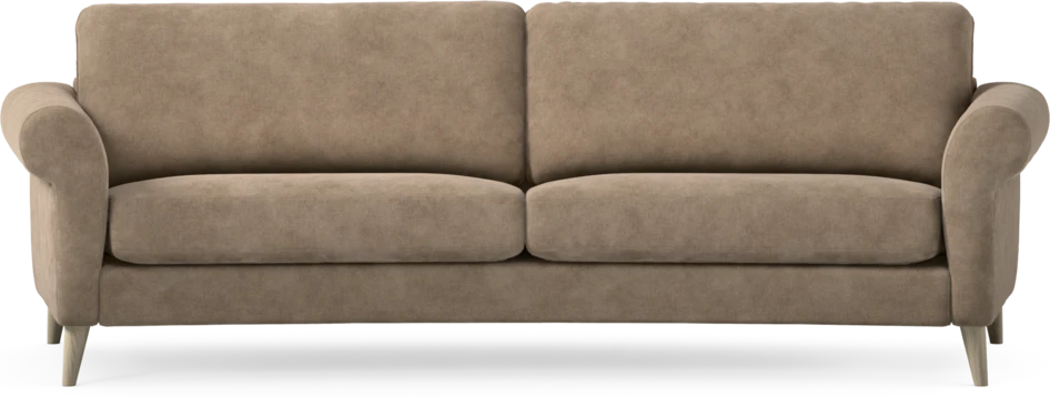 Bridge - 3-sits soffa svängd - Beige