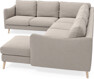 Madison - Hörnsoffa med schäslong höger - Beige