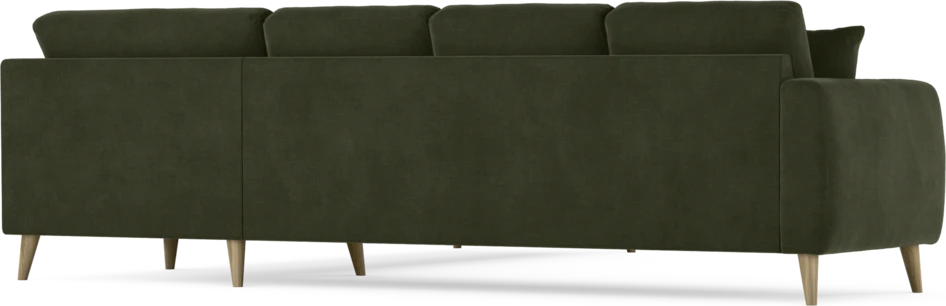 Eden - Hörnsoffa, 3+3-sits - Grön